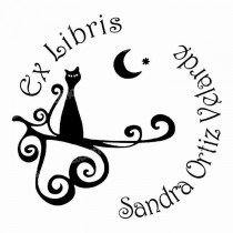 EX LIBRIS GATO LUNA