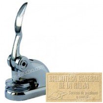 Sello en Seco Nº 2C -  Medida: 50x25 mm