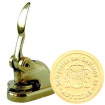 Sello en Seco Nº 1D -  Medida: 40 mm Ø